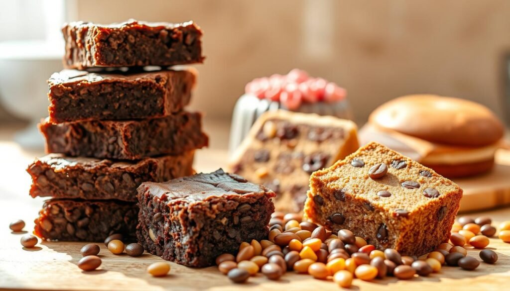 lentil-based cakes and brownies