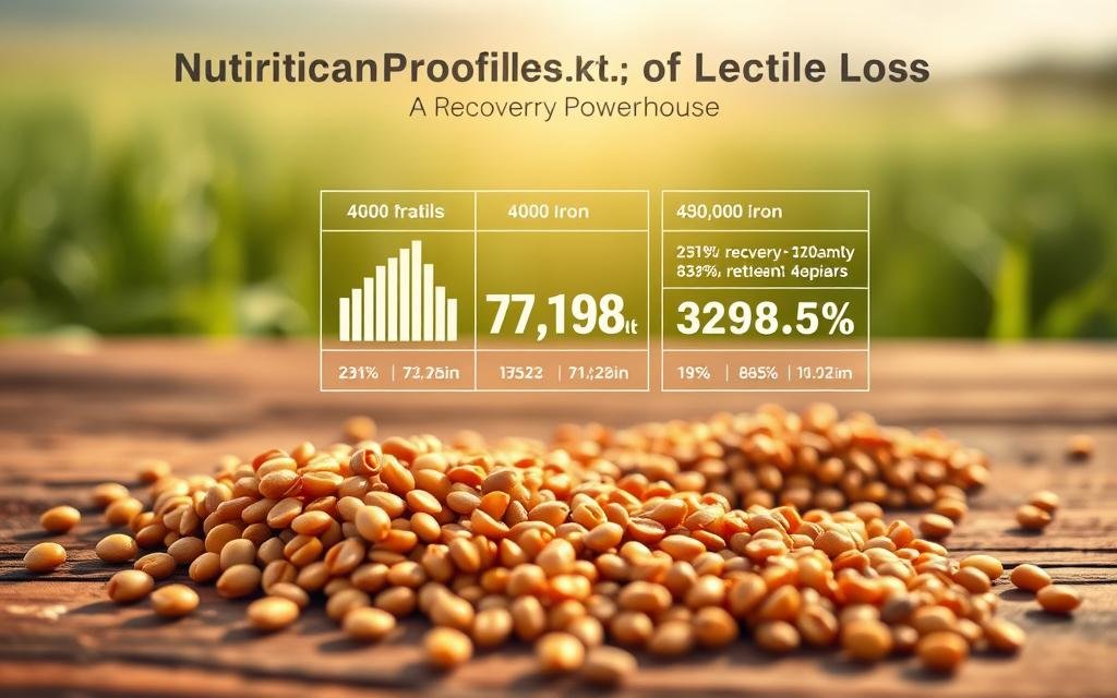 Lentils nutritional profile